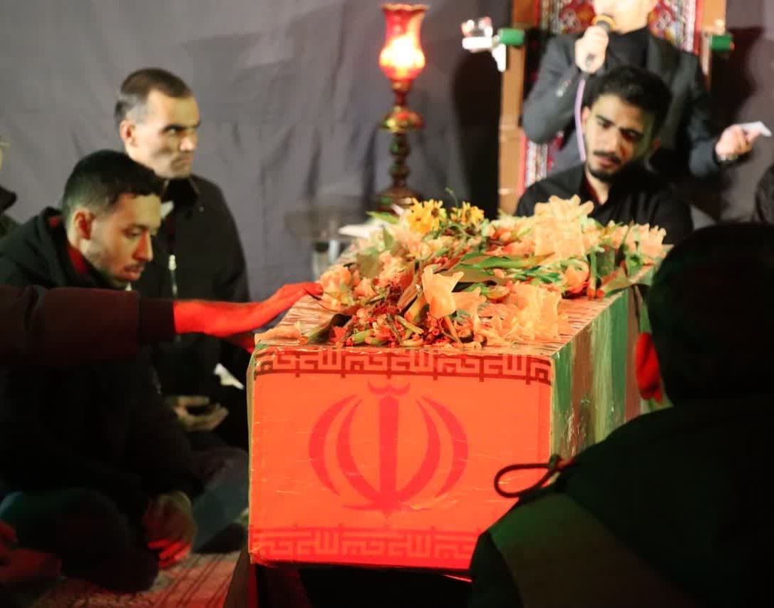 گزارش تصویری مراسم عزاداری سالروز شهادت حضرت فاطمه زهرا (س) در دانشگاه اروميه  متبرک به پيكر شهيد تازه تفحص شده