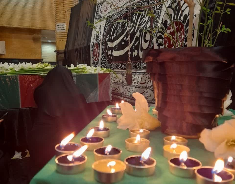 گزارش تصویری مراسم عزاداری سالروز شهادت حضرت فاطمه زهرا (س) در دانشگاه اروميه  متبرک به پيكر شهيد تازه تفحص شده