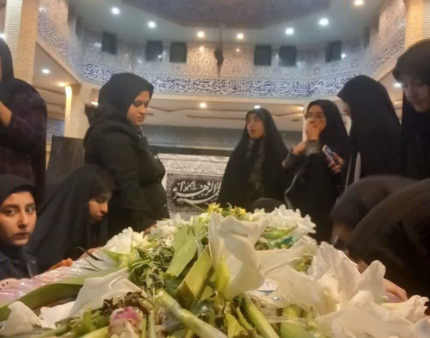 گزارش تصویری مراسم عزاداری سالروز شهادت حضرت فاطمه زهرا (س) در دانشگاه اروميه  متبرک به پيكر شهيد تازه تفحص شده