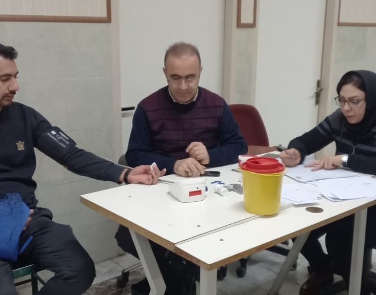  گزارش تصویری برگزاری ایستگاه غربالگری و پایش سلامت جسم دانشگاهیان دانشگاه ارومیه در 4 نوبت