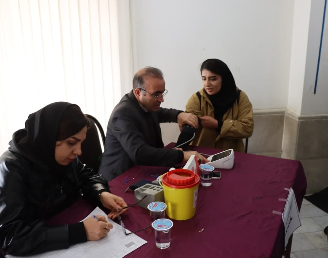  گزارش تصویری برگزاری ایستگاه غربالگری و پایش سلامت جسم دانشگاهیان دانشگاه ارومیه در 4 نوبت