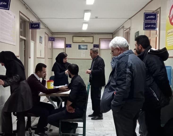  گزارش تصویری برگزاری ایستگاه غربالگری و پایش سلامت جسم دانشگاهیان دانشگاه ارومیه در 4 نوبت