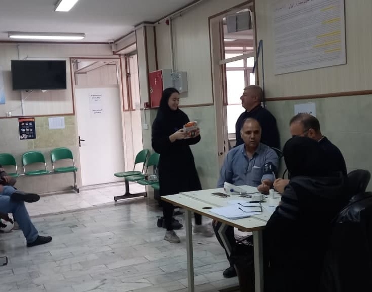  گزارش تصویری برگزاری ایستگاه غربالگری و پایش سلامت جسم دانشگاهیان دانشگاه ارومیه در 4 نوبت