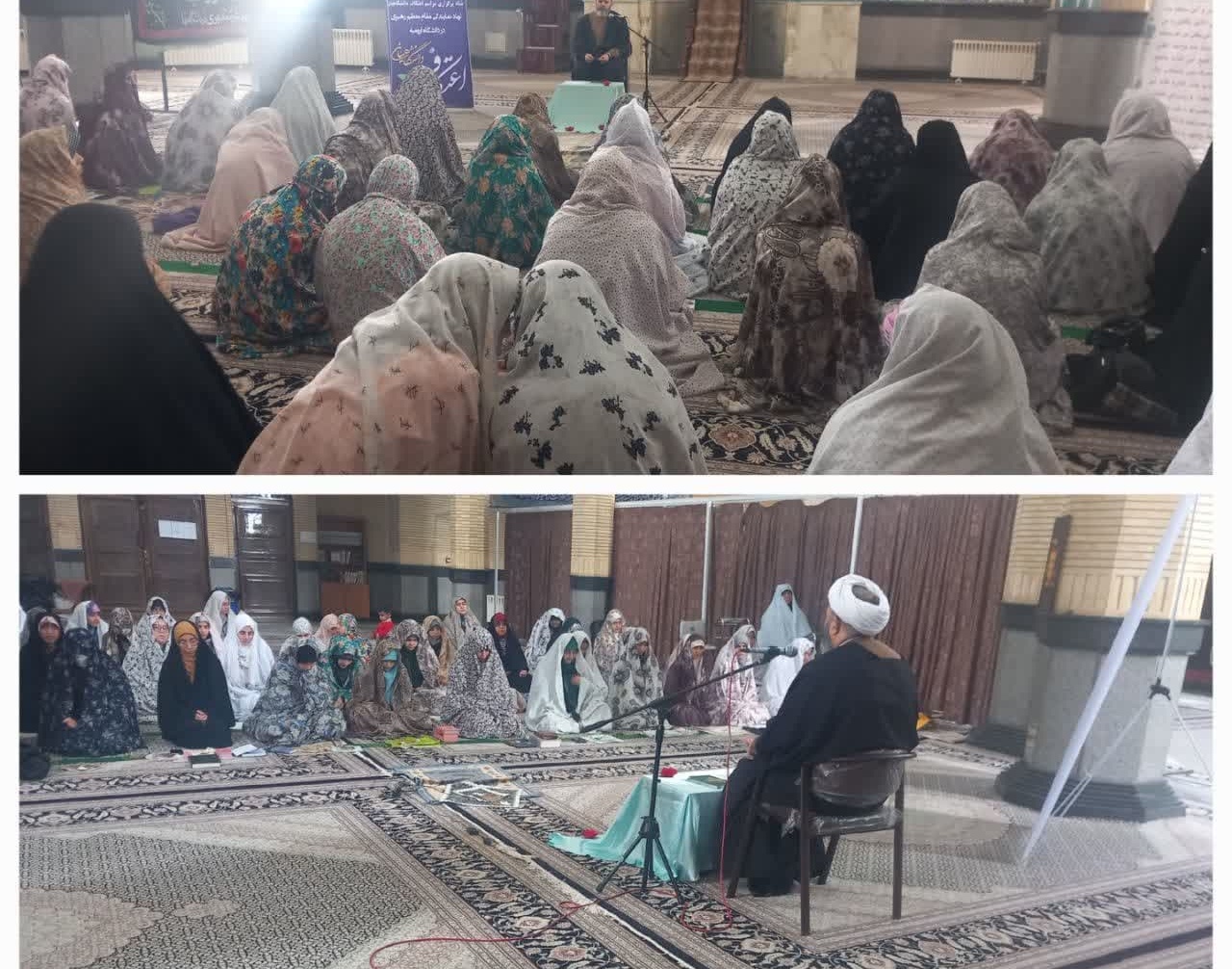 گزارش تصویری اعتکاف سال ۱۴۰۲