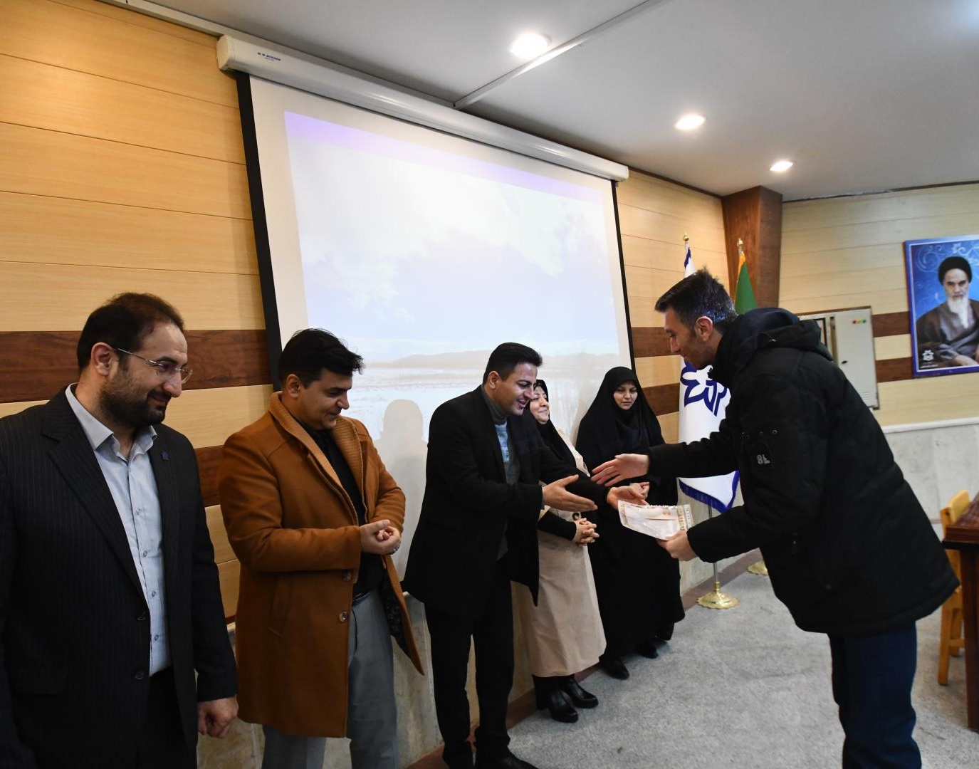 تجلیل از کارکنان حوزه مدیریت امور دانشجویی دانشگاه ارومیه