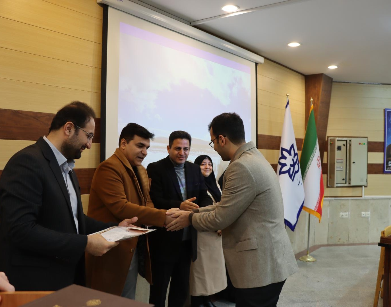 تجلیل از کارکنان حوزه مدیریت امور دانشجویی دانشگاه ارومیه