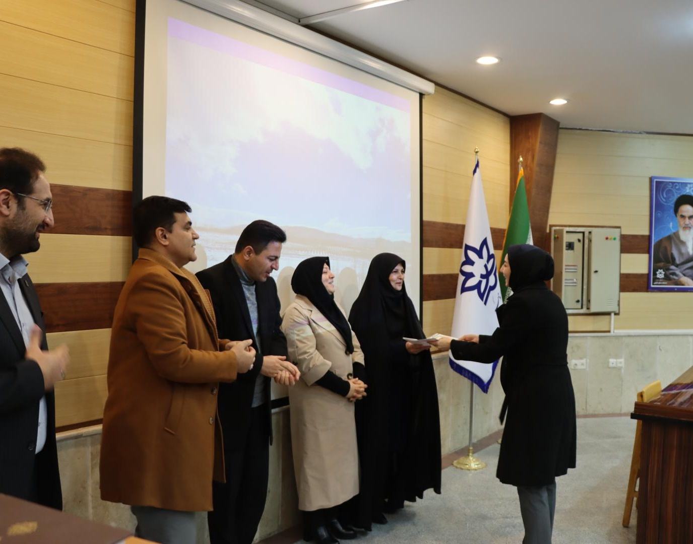 تجلیل از کارکنان حوزه مدیریت امور دانشجویی دانشگاه ارومیه