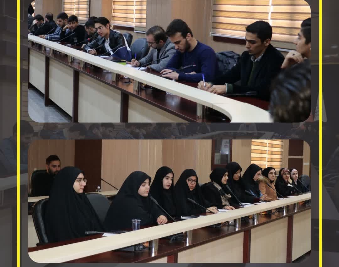 گزارش تصویری نشست پرسش و پاسخ دانشجویان با دکتر بیرامی (مدیر کل ورزش و جوانان استان آذربایجان غربی)