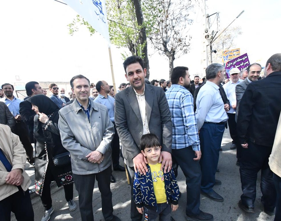 حضور پرشور دانشگاهیان دانشگاه ارومیه در راهپیمایی روز قدس