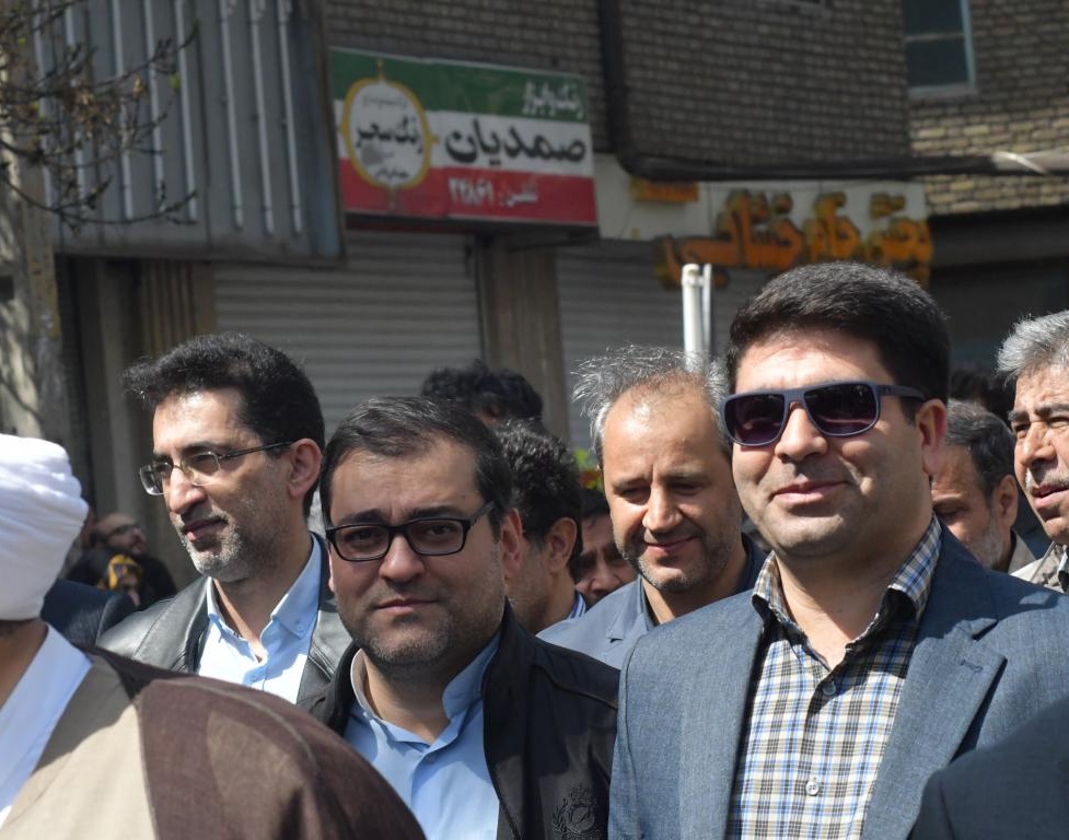 حضور پرشور دانشگاهیان دانشگاه ارومیه در راهپیمایی روز قدس
