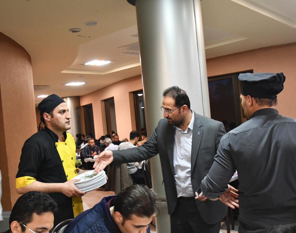 ضیافت بزرگ افطاری ویژه دانشجویان دانشگاه ارومیه برگزار شد