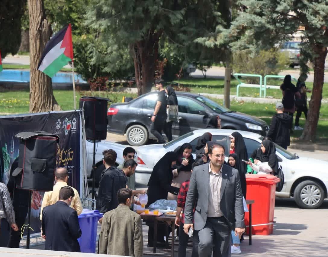 جشن دانشگاهیان دانشگاه ارومیه در پی حملات موشکی جمهوری اسلامی ایران توسط سپاه پاسداران انقلاب اسلامی + کلیپ