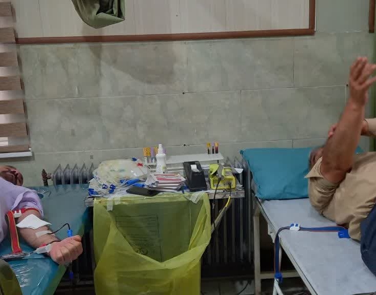 گزارش برگزاری طرح پایش سلامت دانشگاهیان دانشگاه ارومیه (اهدای خون، اهدای زندگی)
