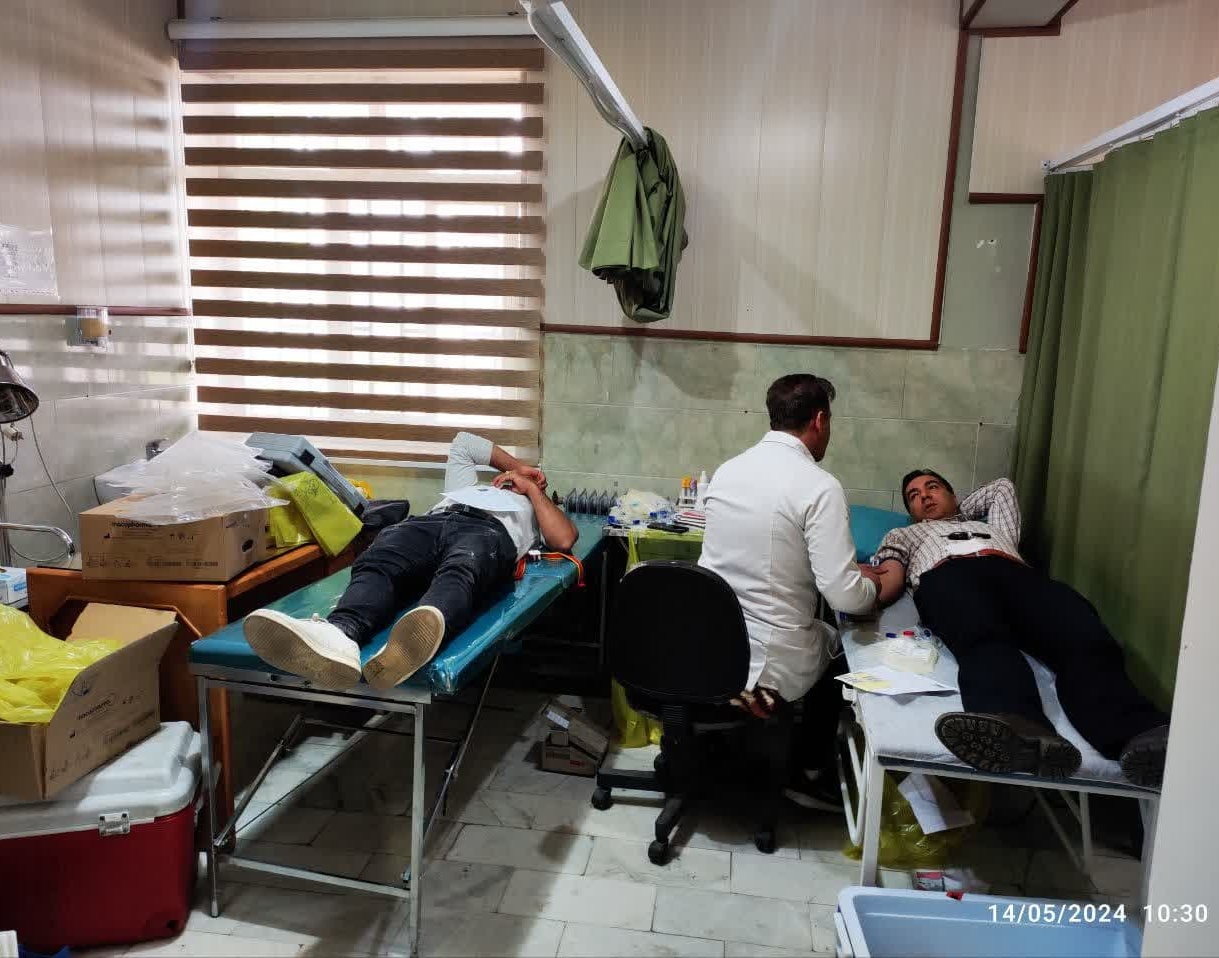 گزارش برگزاری طرح پایش سلامت دانشگاهیان دانشگاه ارومیه (اهدای خون، اهدای زندگی)