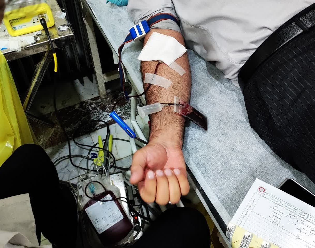 گزارش برگزاری طرح پایش سلامت دانشگاهیان دانشگاه ارومیه (اهدای خون، اهدای زندگی)