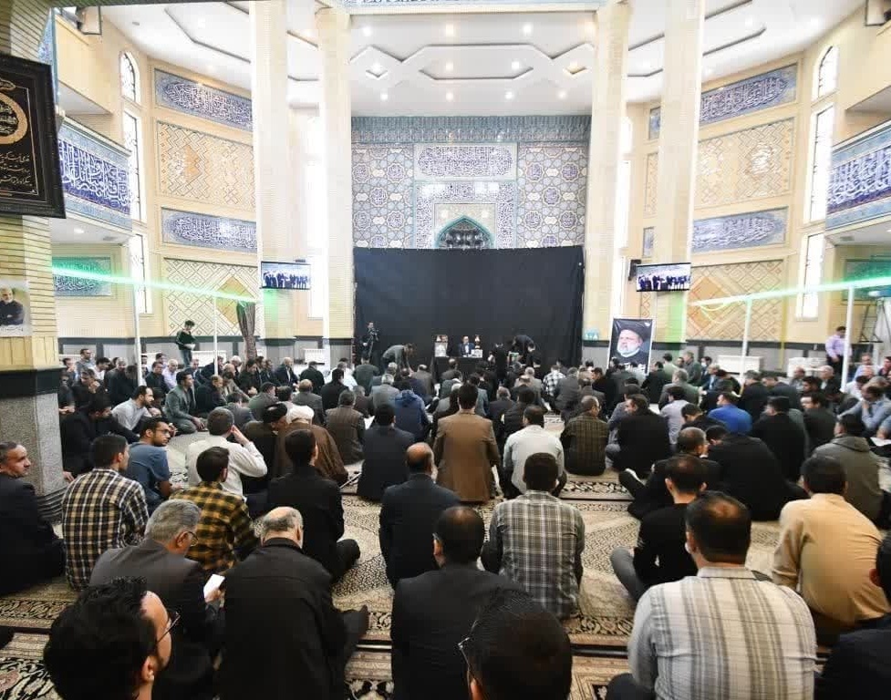 مراسم سوگواری و یادبود رئیس‌جمهور شهید و همراهانش در دانشگاه ارومیه برگزار شد
