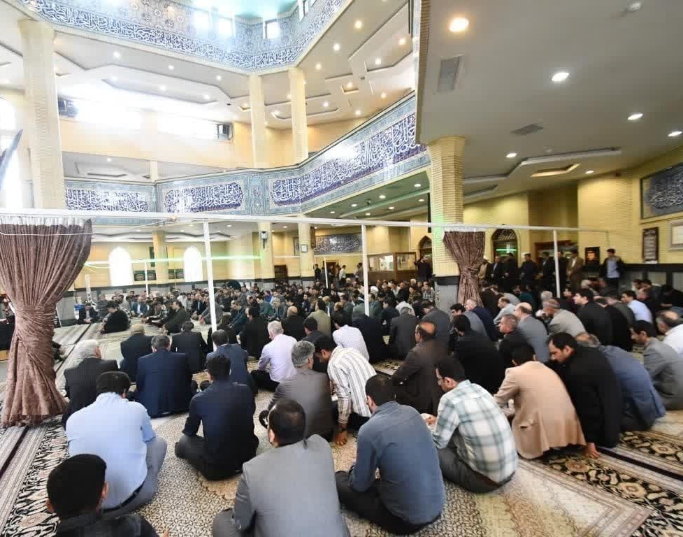 مراسم سوگواری و یادبود رئیس‌جمهور شهید و همراهانش در دانشگاه ارومیه برگزار شد