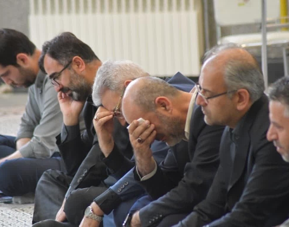 مراسم سوگواری و یادبود رئیس‌جمهور شهید و همراهانش در دانشگاه ارومیه برگزار شد