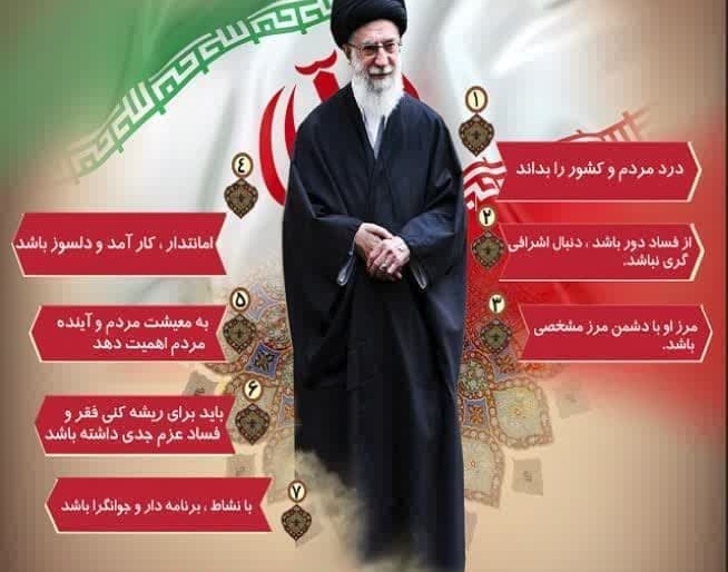 محتواهای گرافیکی با موضوع مشارکت در انتخابات رایست جمهوری