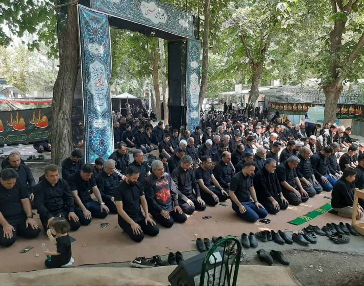 گزارش تصویری مراسم عزاداری تاسوعای حسینی