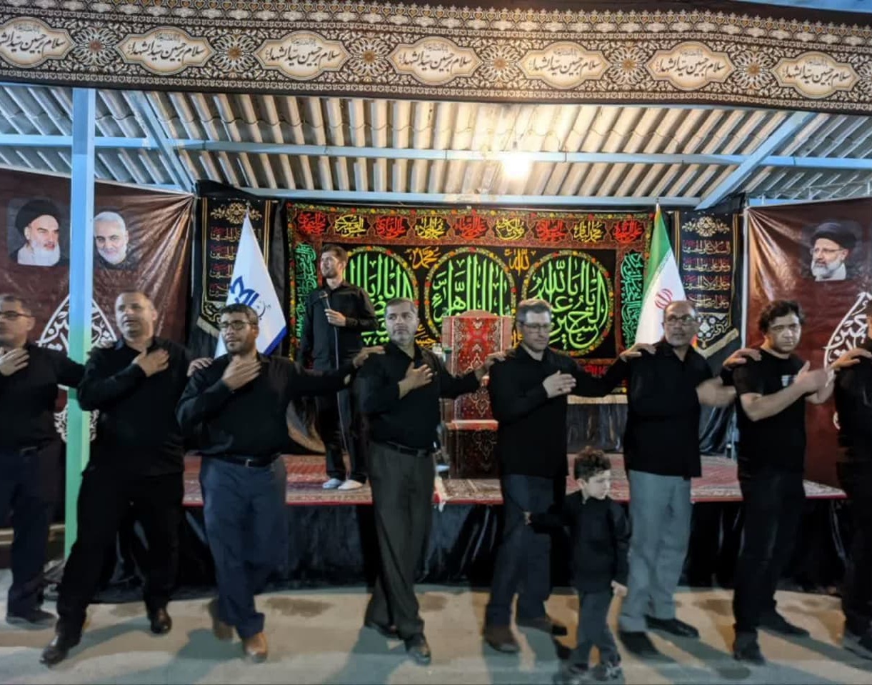 گزارش تصویری نهمین شب عزاداری اباعبدالله الحسین علیه‌السلام