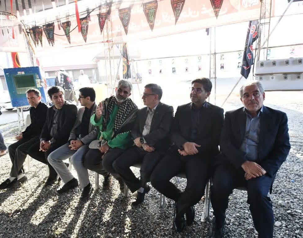 بازدید رئیس دانشگاه ارومیه از موکب دانشگاهیان استان در مرز تمرچین