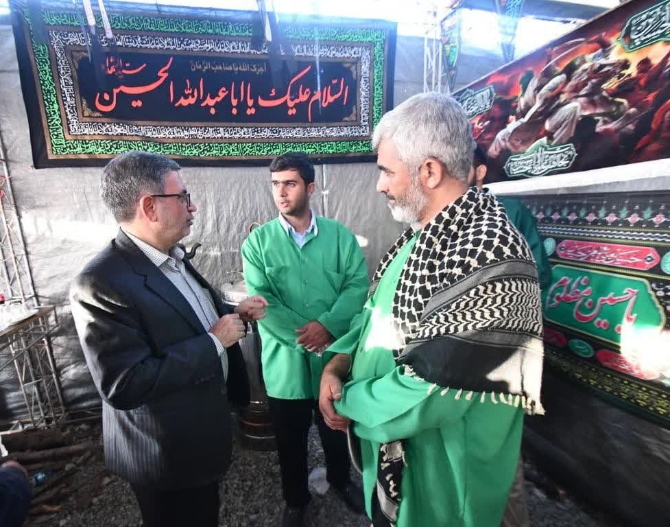 بازدید رئیس دانشگاه ارومیه از موکب دانشگاهیان استان در مرز تمرچین