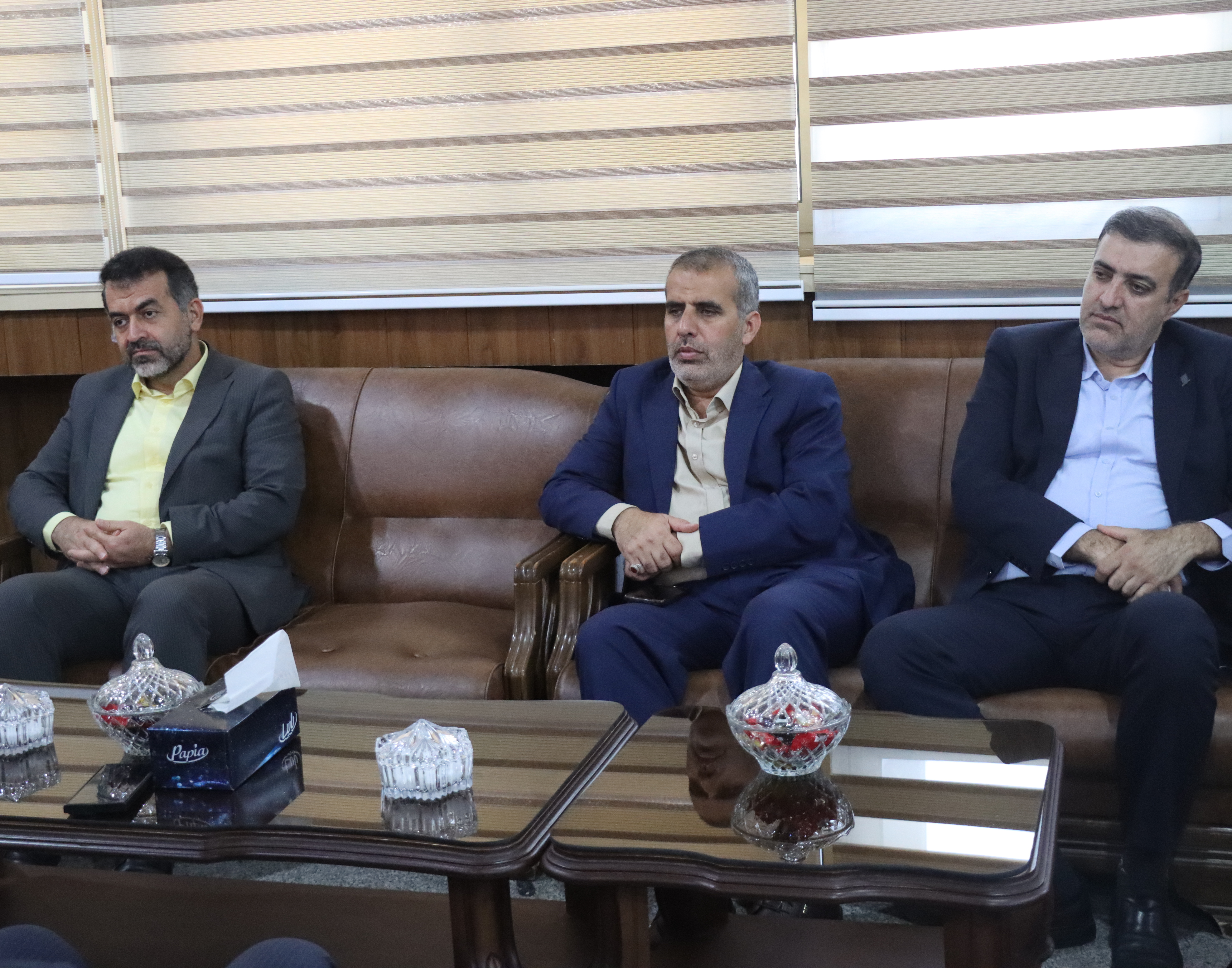 دیدار معاون سازمان امور دانشجویان با رئیس دانشگاه ارومیه