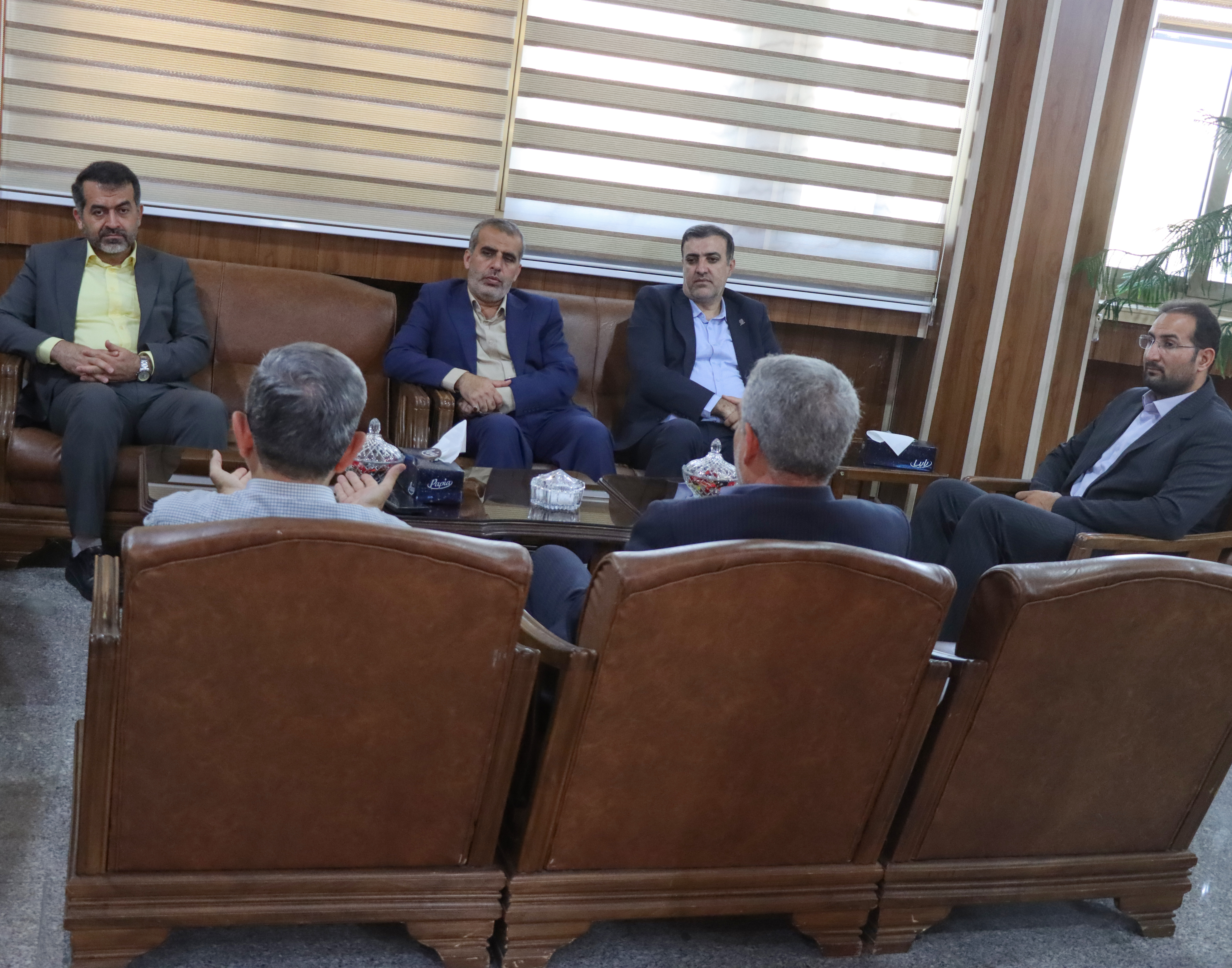 دیدار معاون سازمان امور دانشجویان با رئیس دانشگاه ارومیه