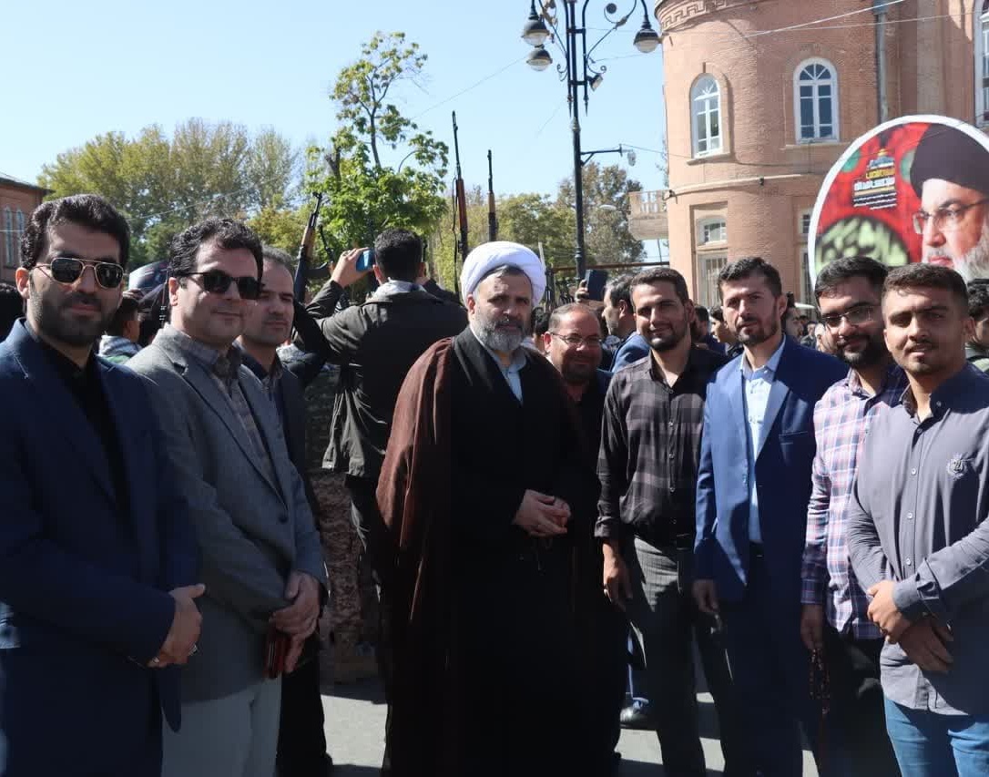 شرکت دانشگاهیان دانشگاه ارومیه در تجمع مردمی محکومیت جنایات رژیم صهیونیستی