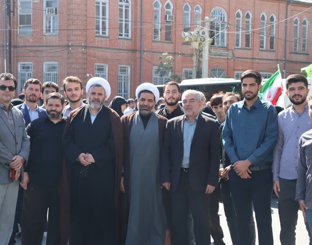شرکت دانشگاهیان دانشگاه ارومیه در تجمع مردمی محکومیت جنایات رژیم صهیونیستی