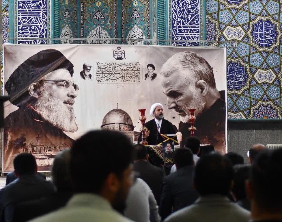 مراسم بزرگداشت سید مقاومت شهید سید حسن نصرالله و محکومیت جنایات رژیم غاصب صهیونیستی در دانشگاه ارومیه برگزار شد