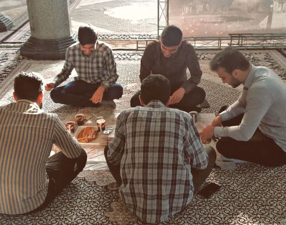 مراسم دعای ندبه در مسجد دانشگاه ارومیه