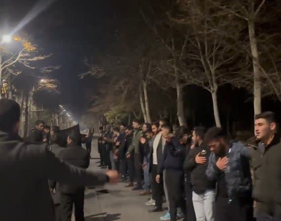 دسته‌ عزاداری مراسم شهادت بانوی دوعالم حضرت فاطمه زهرا سلام‌الله‌علیها