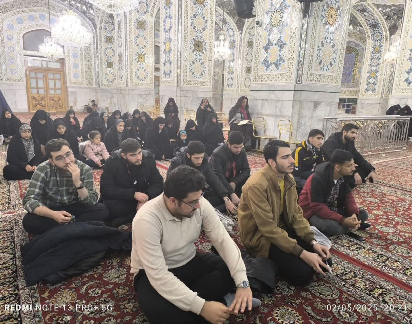 روزشمار اردوی آموزشی فرهنگی وفاق مشهد مقدس
