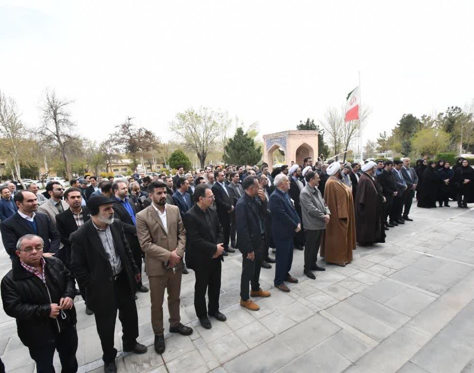 تجمع دانشگاهیان دانشگاه ارومیه در حمایت از جبهه مقاومت