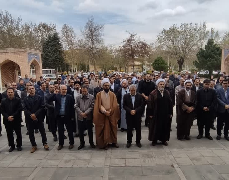 تجمع دانشگاهیان دانشگاه ارومیه در حمایت از جبهه مقاومت