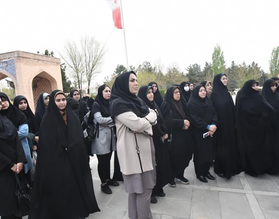 تجمع دانشگاهیان دانشگاه ارومیه در حمایت از جبهه مقاومت