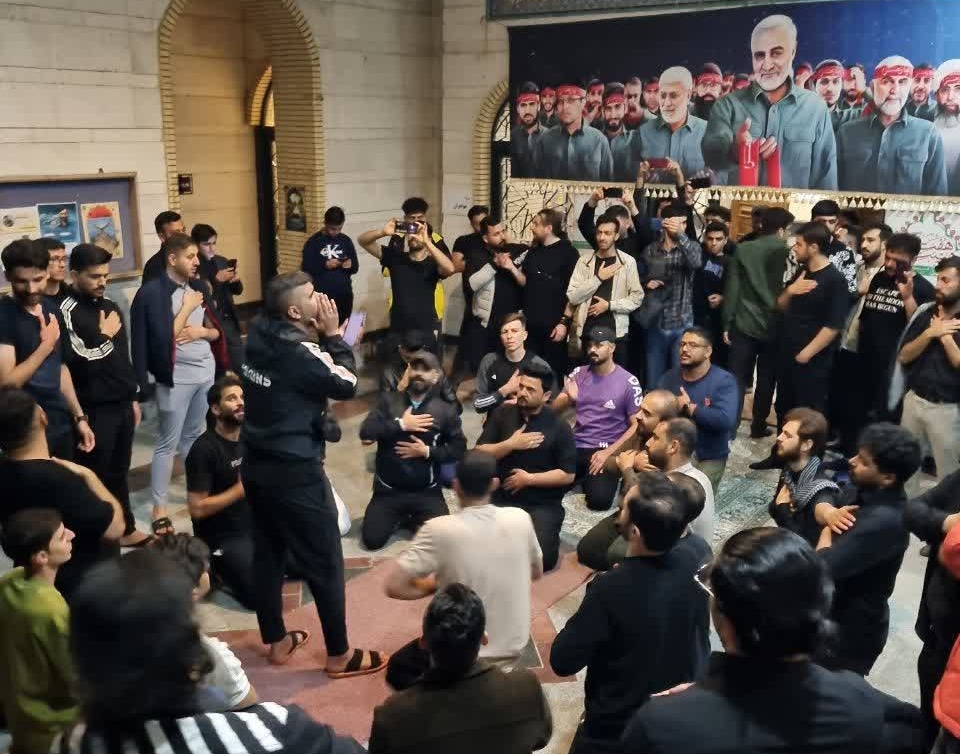 مراسم عزاداری شهادت رئیس مکتب جعفری حضرت امام جعفرصادق علیه‌السلام