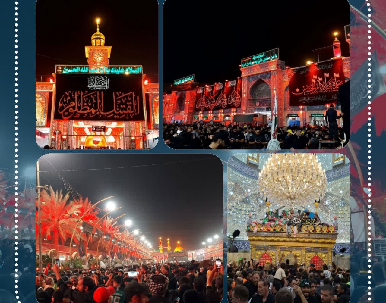 گزارش تصویری کاروان اربعین دانشگاه ارومیه روز هشتم و نهم