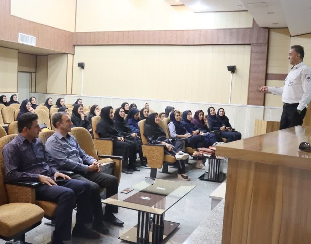 گزارش برگزاری دوره آموزشی فوریت‌های پزشکی و احیای قلبی عروقی