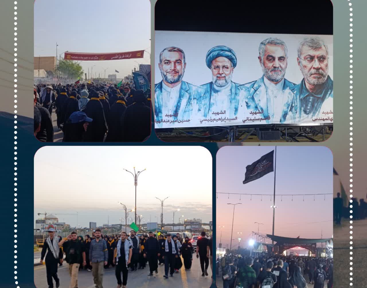 گزارش تصویری کاروان اربعین دانشگاه ارومیه