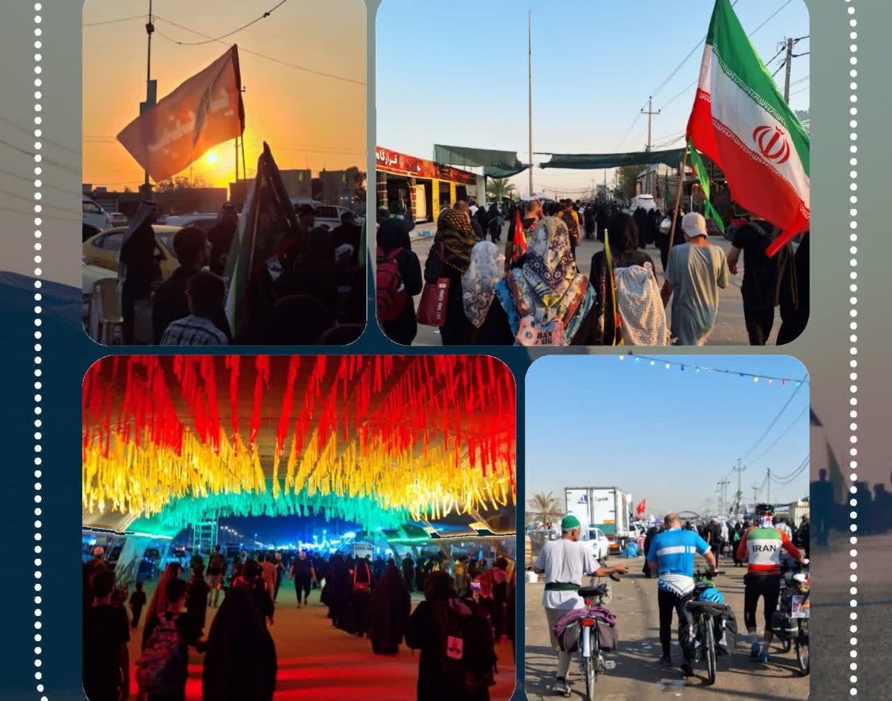 گزارش تصویری کاروان اربعین دانشگاه ارومیه