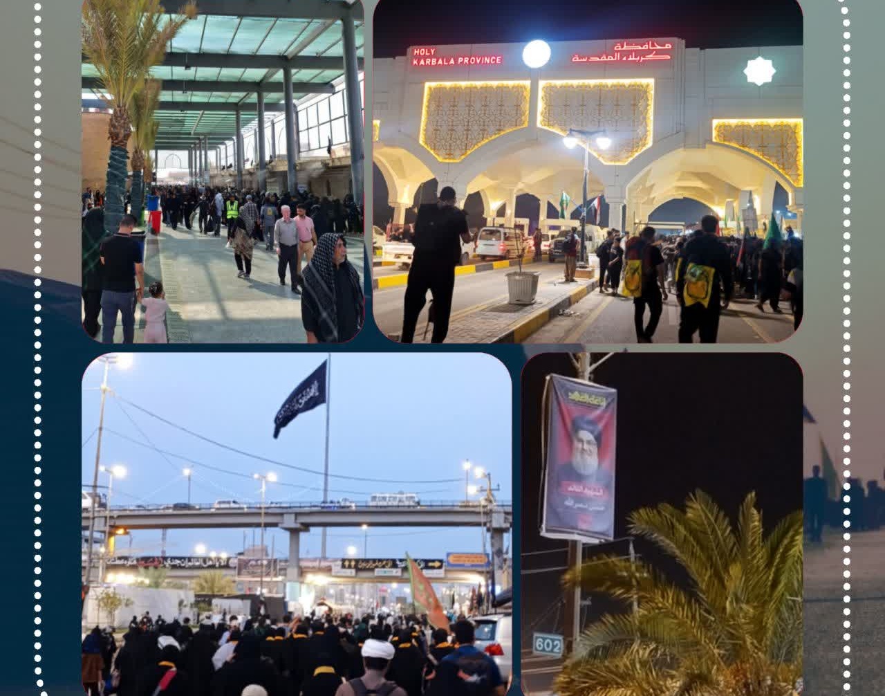 گزارش تصویری کاروان اربعین دانشگاه ارومیه