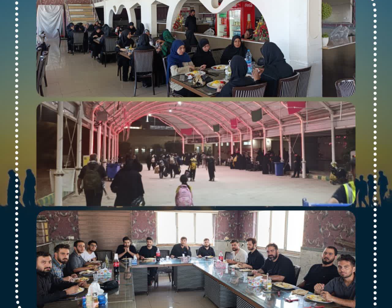 گزارش تصویری کاروان اربعین دانشگاه ارومیه روز دهم
