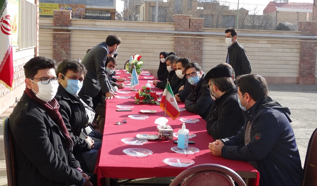 برگزاری مراسم گرامیداشت دهه مبارک فجر در دانشکده فنی و مهندسی خوی