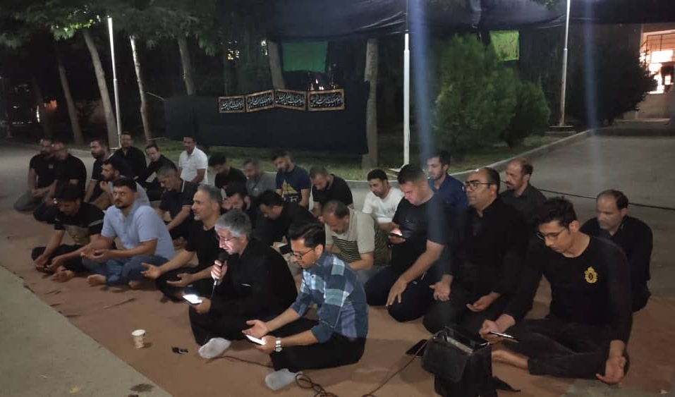 گزارش تصویری | برگزاری مراسم عزاداری دهه اول محرم در خوابگاه های پسرانه دانشگاه