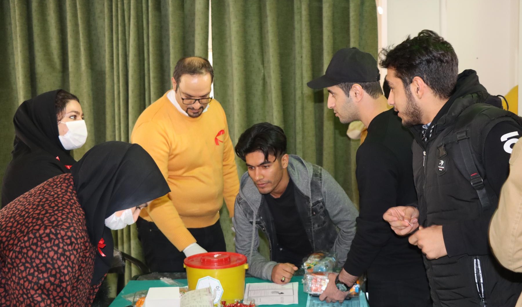 گزارش برگزاری نمایشگاه پیشگیری از ایدز