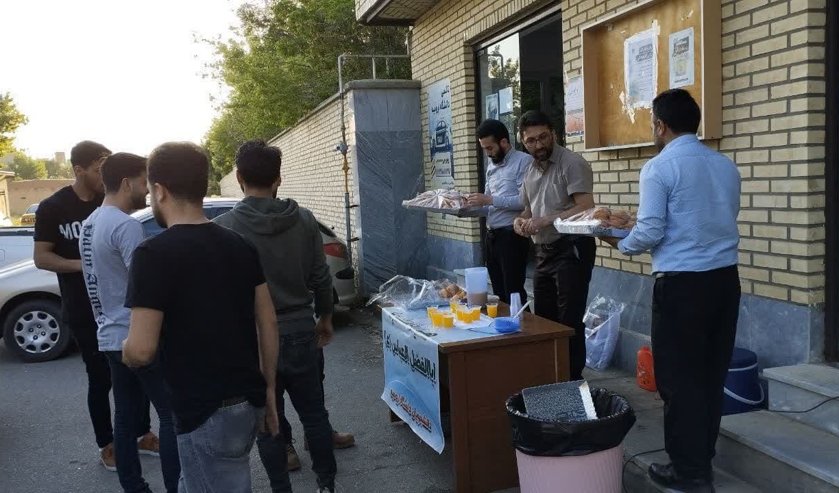 ایستگاه صلواتی به مناسبت ولادت حضرت معصومه (س) 