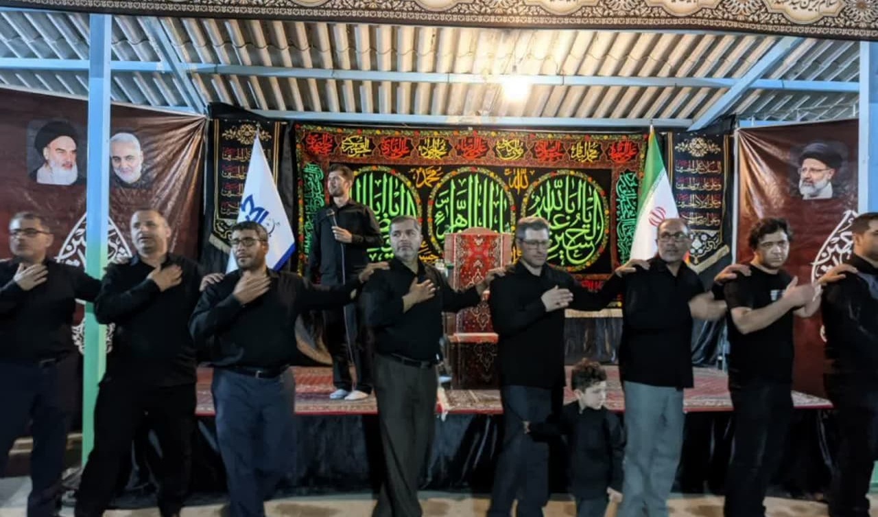 گزارش تصویری نهمین شب عزاداری اباعبدالله الحسین علیه‌السلام